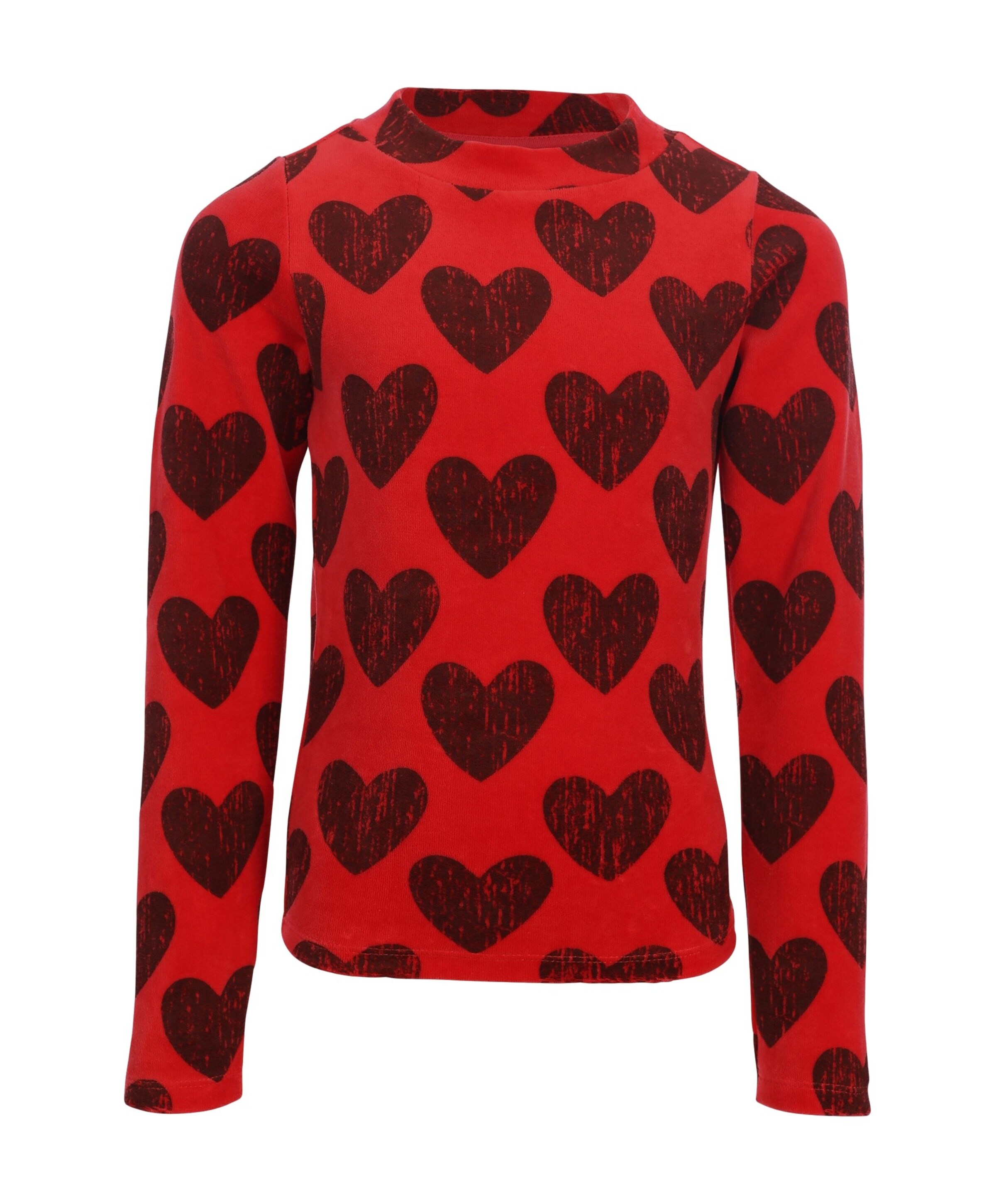 Meisjes longsleeve rood