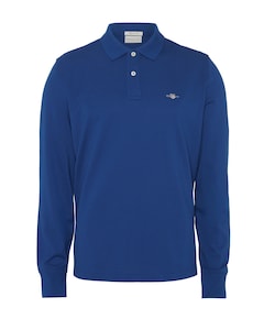 Heren polo blauw