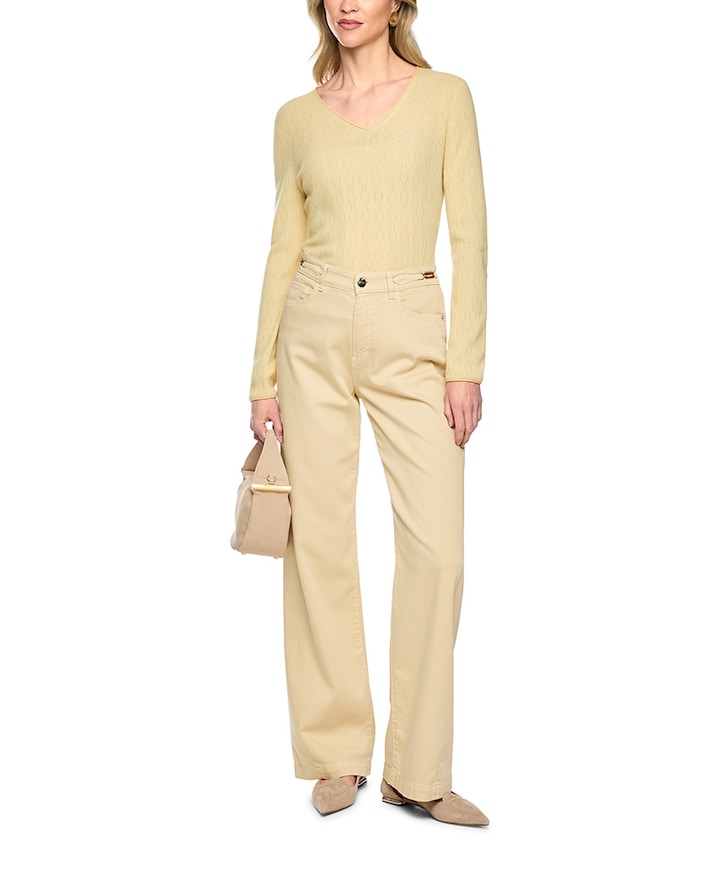Dames trui beige