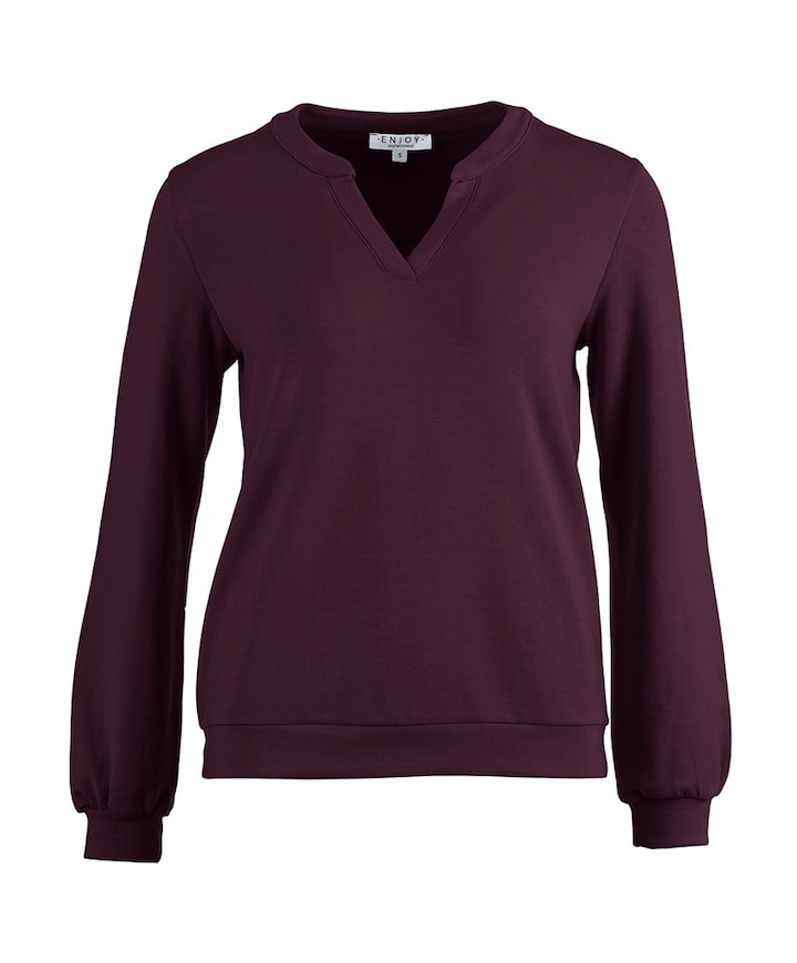Dames sweater bordeaux