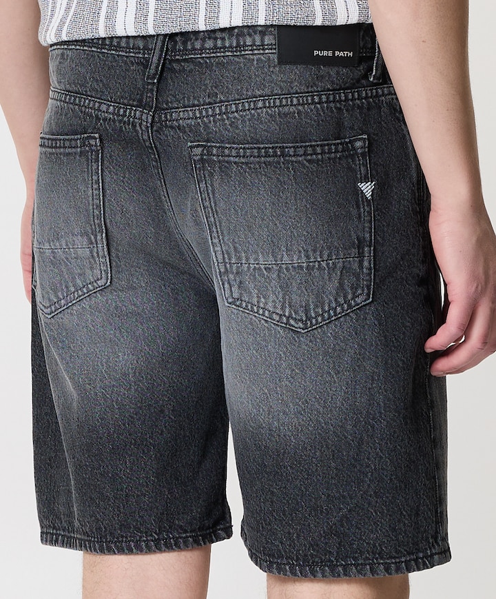 The Owen Regular Fit Shorts heren korte broek grijs