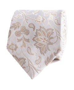 Heren stropdas beige