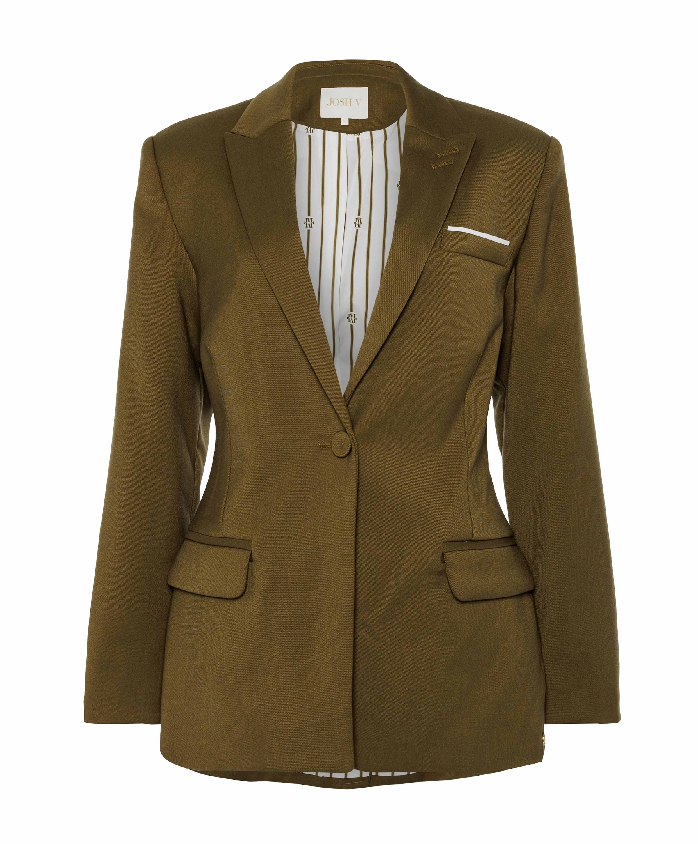 Dames blazer groen