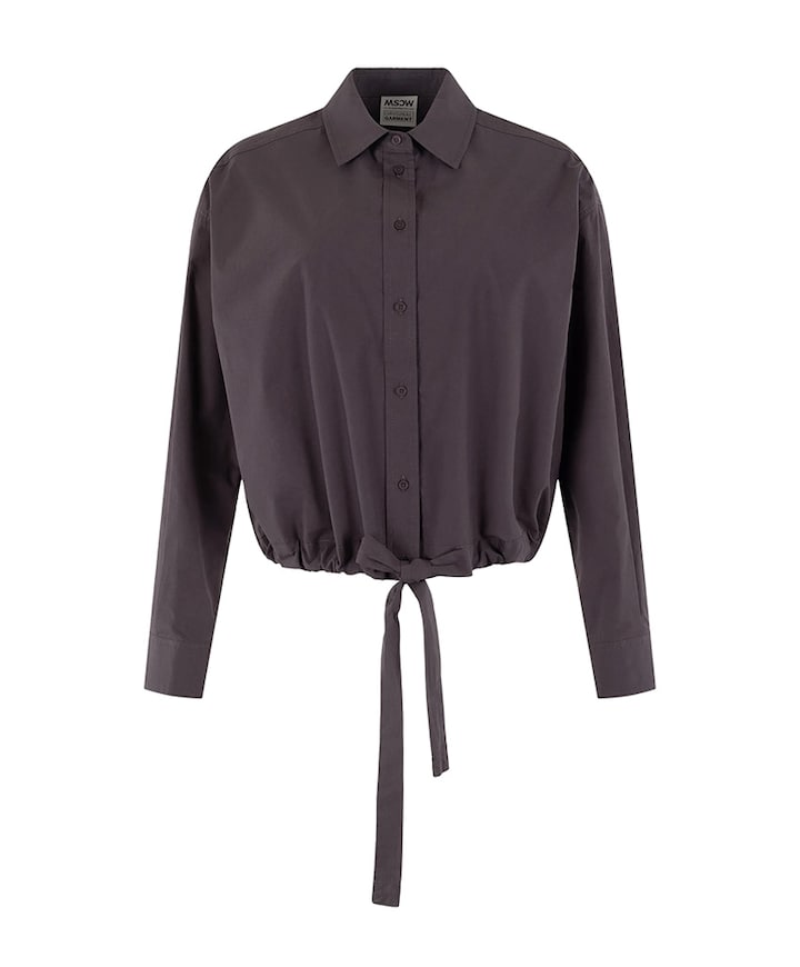 Dames blouse bruin