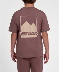 Jongens T-shirt bordeaux