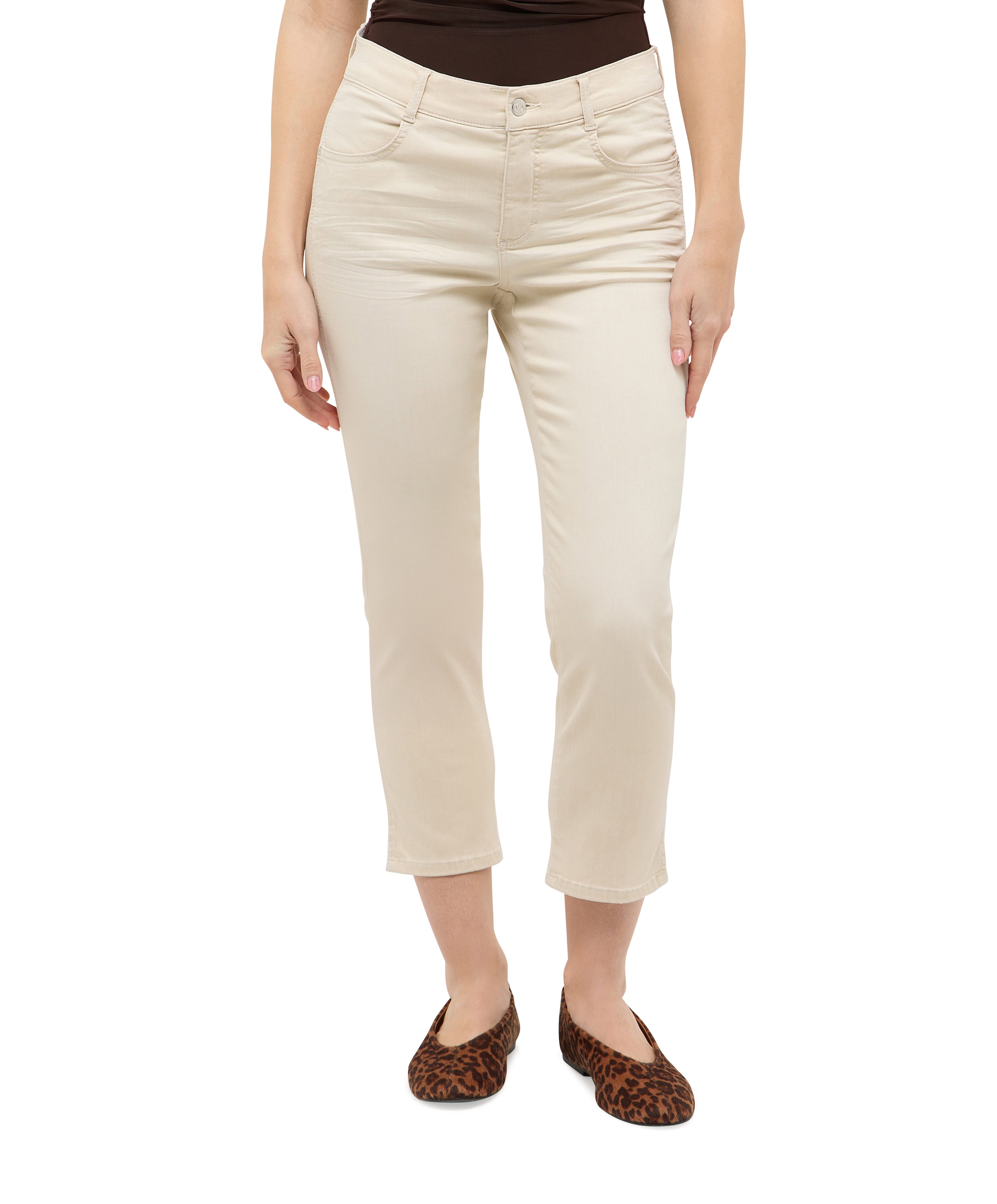 CIRA dames jeans beige