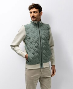 Heren vest groen