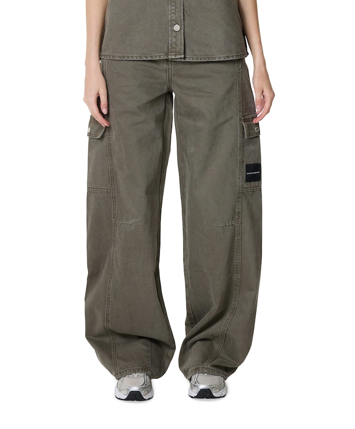 Enigma Pocket Tall dames broek beige