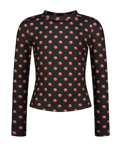 Meisjes longsleeve zwart
