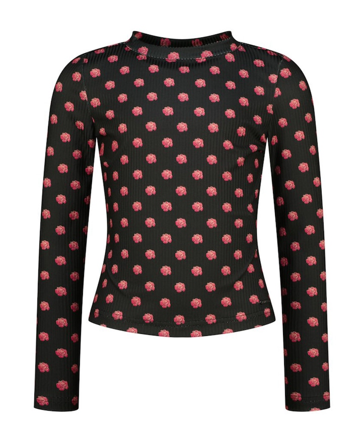 Meisjes longsleeve zwart