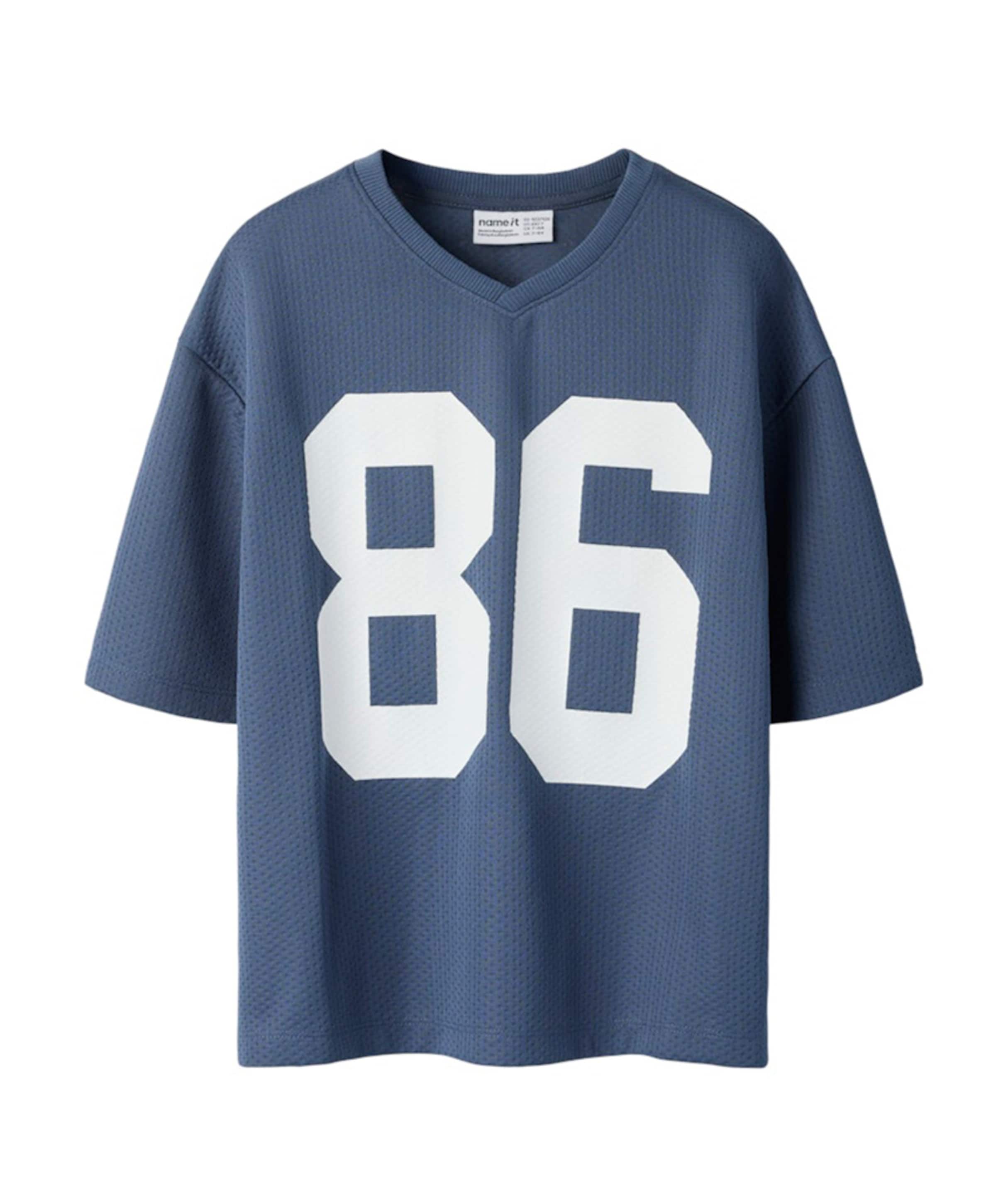 Jongens T-shirt blauw