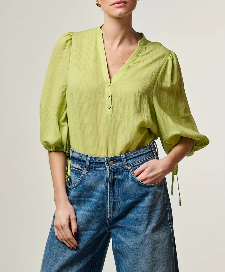 Dames blouse groen