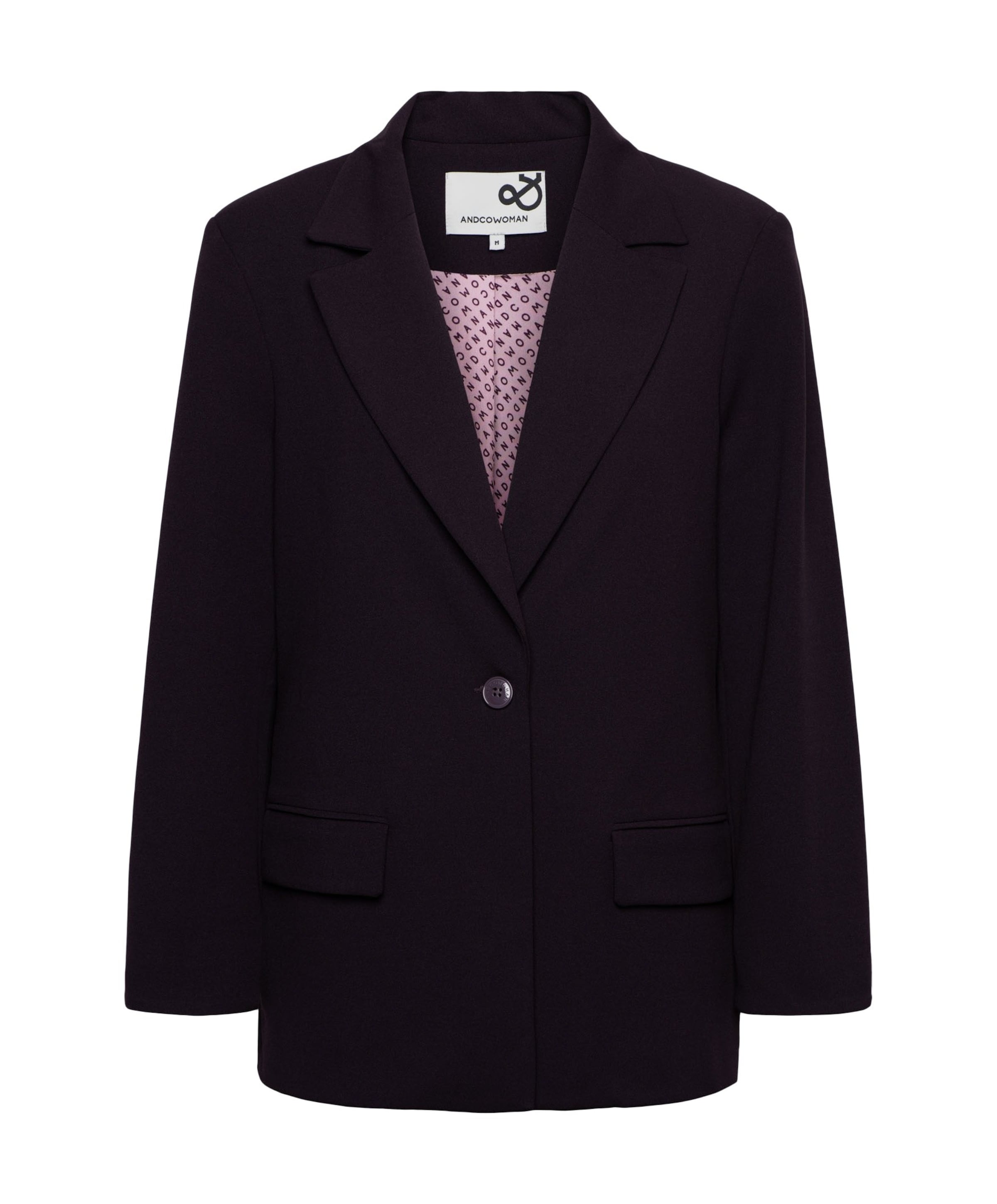Dames blazer paars