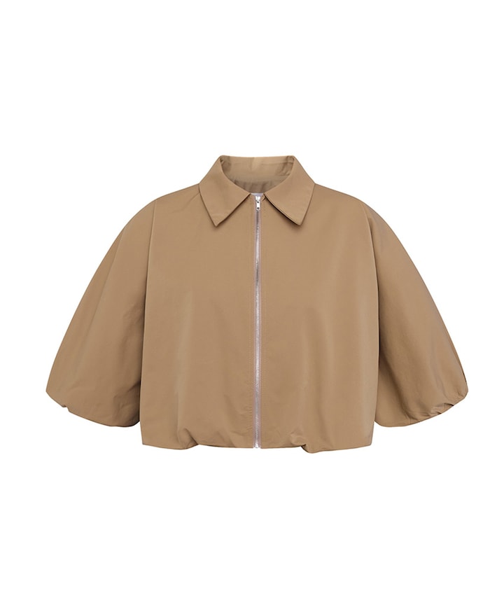 Dames blouse beige
