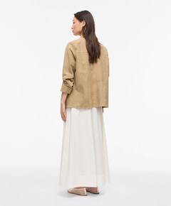 Dames blouse beige