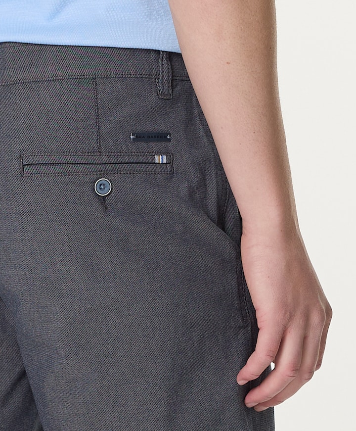Bermuda heren korte broek blauw
