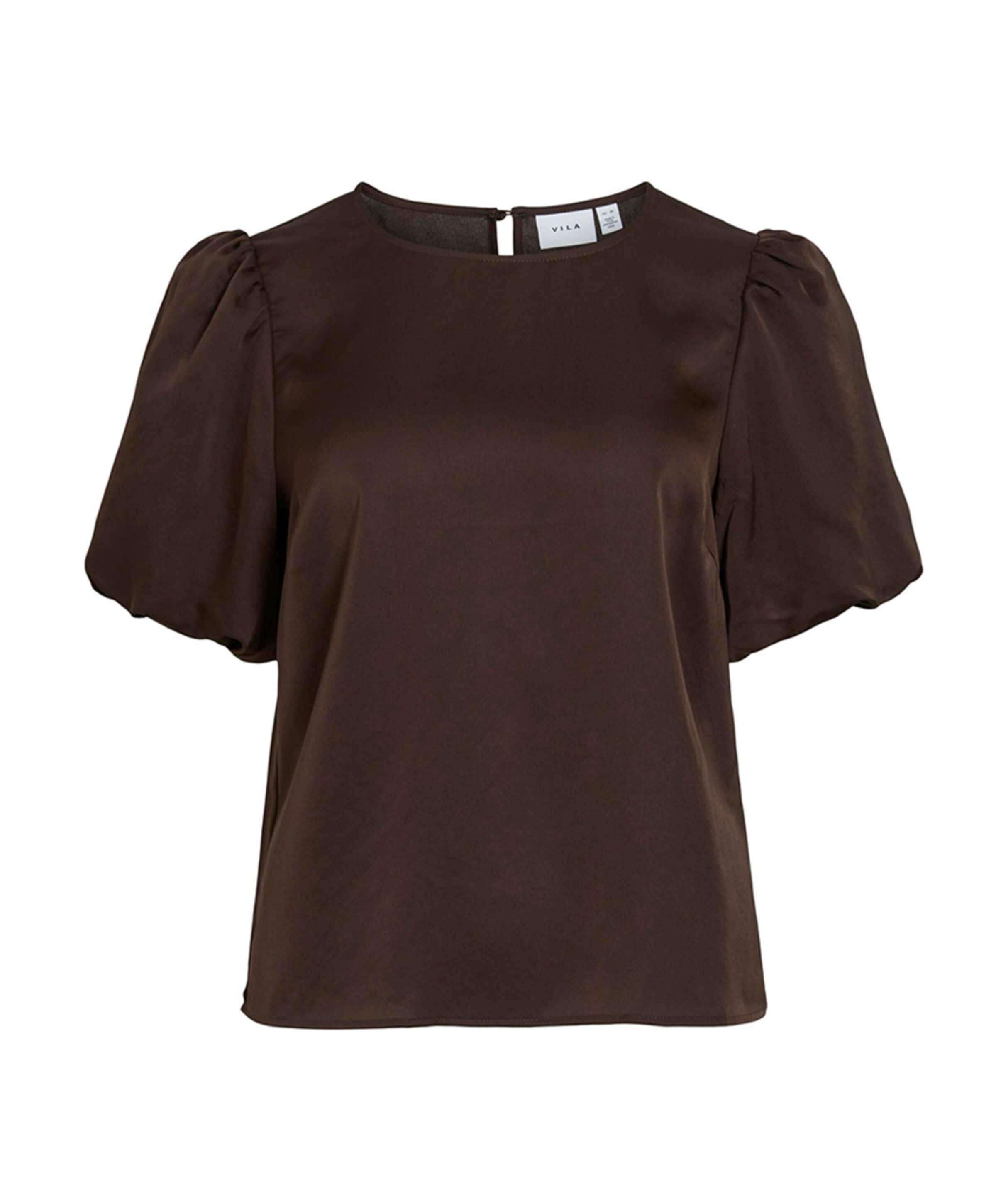 Dames top bruin