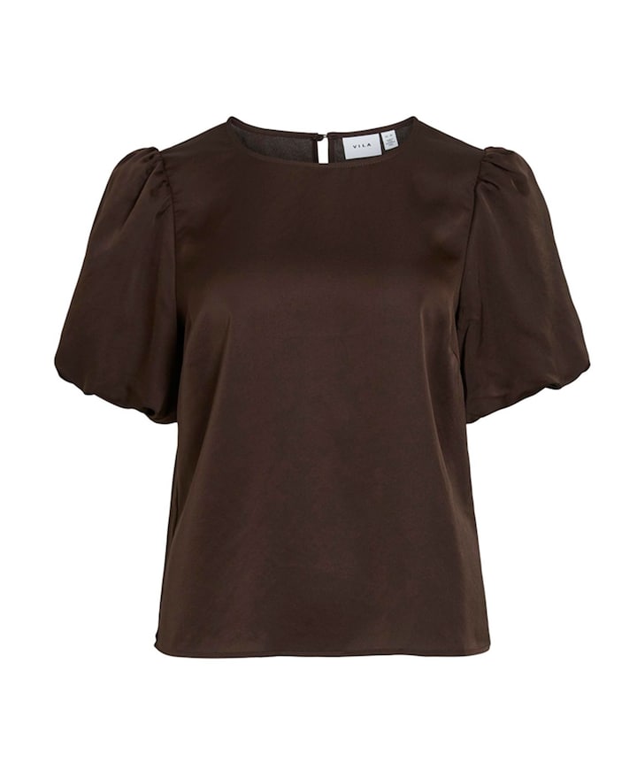 Dames top bruin