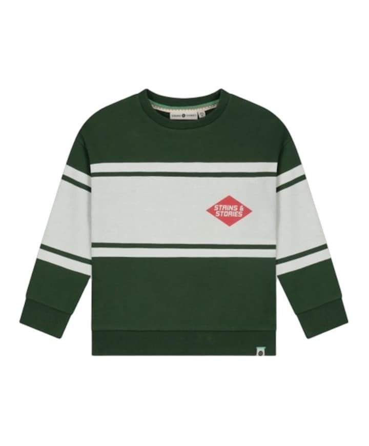 Jongens sweater groen