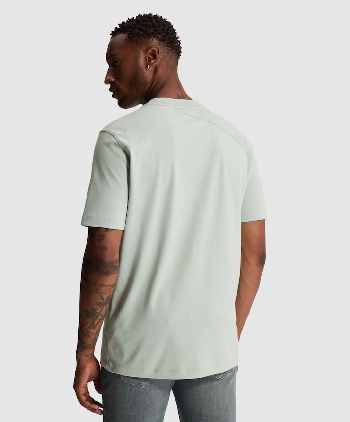 Heren T-shirt blauw
