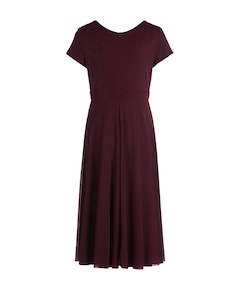 Dames jurk bordeaux