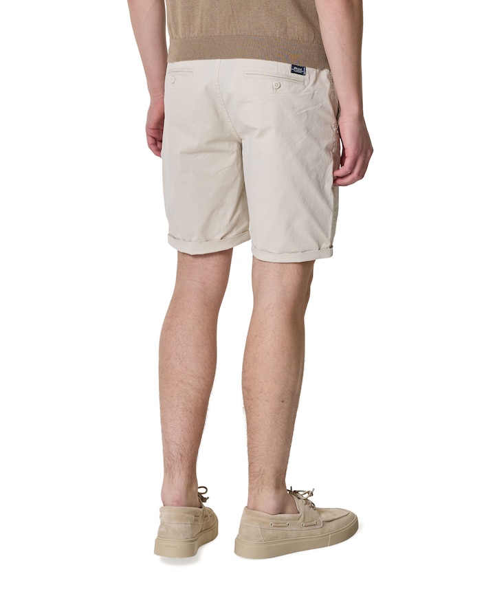 CHINO heren korte broek ecru