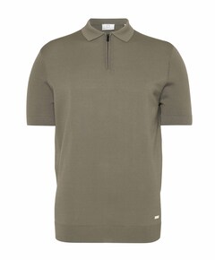 Heren polo bruin