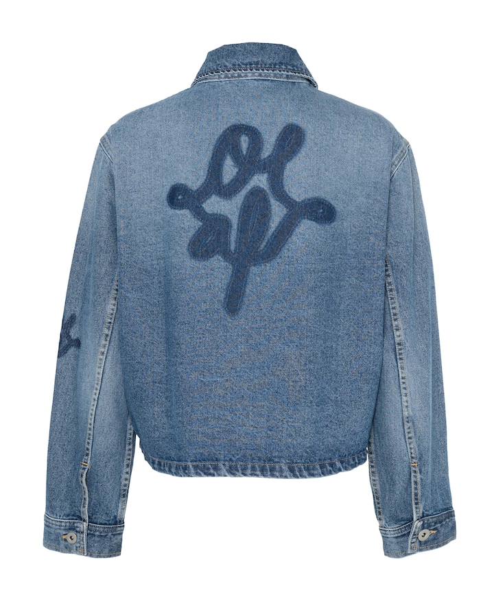 Jeansjack blauw