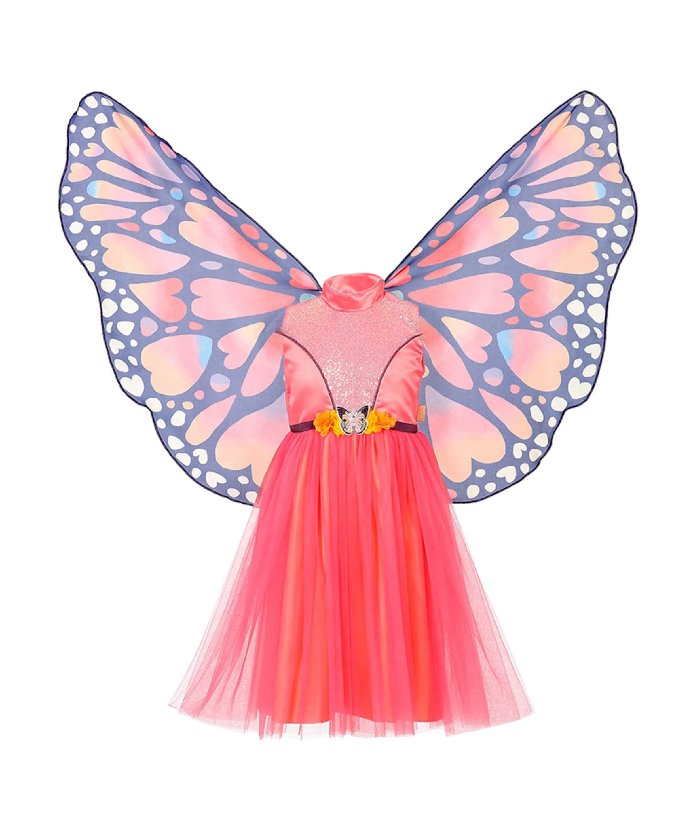 Meisjes Papillon Jurk +  vleugels