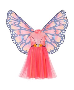 Meisjes Papillon Jurk +  vleugels