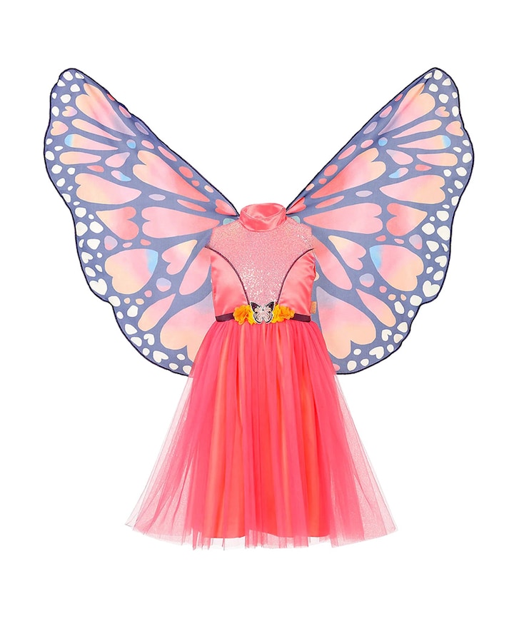 Meisjes Papillon Jurk +  vleugels