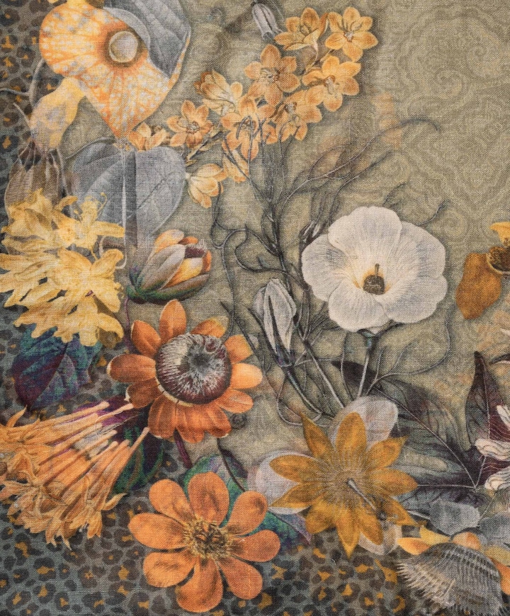 Dames sjaal multicolor