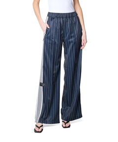 Baggy Pin Stripe Track Tall dames broek blauw