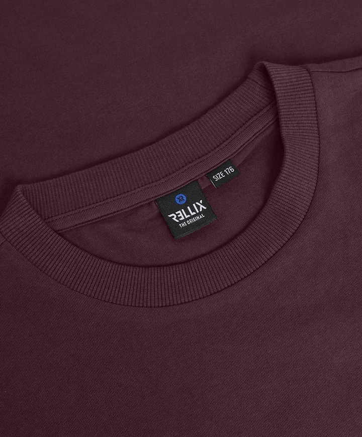 Jongens T-shirt bordeaux