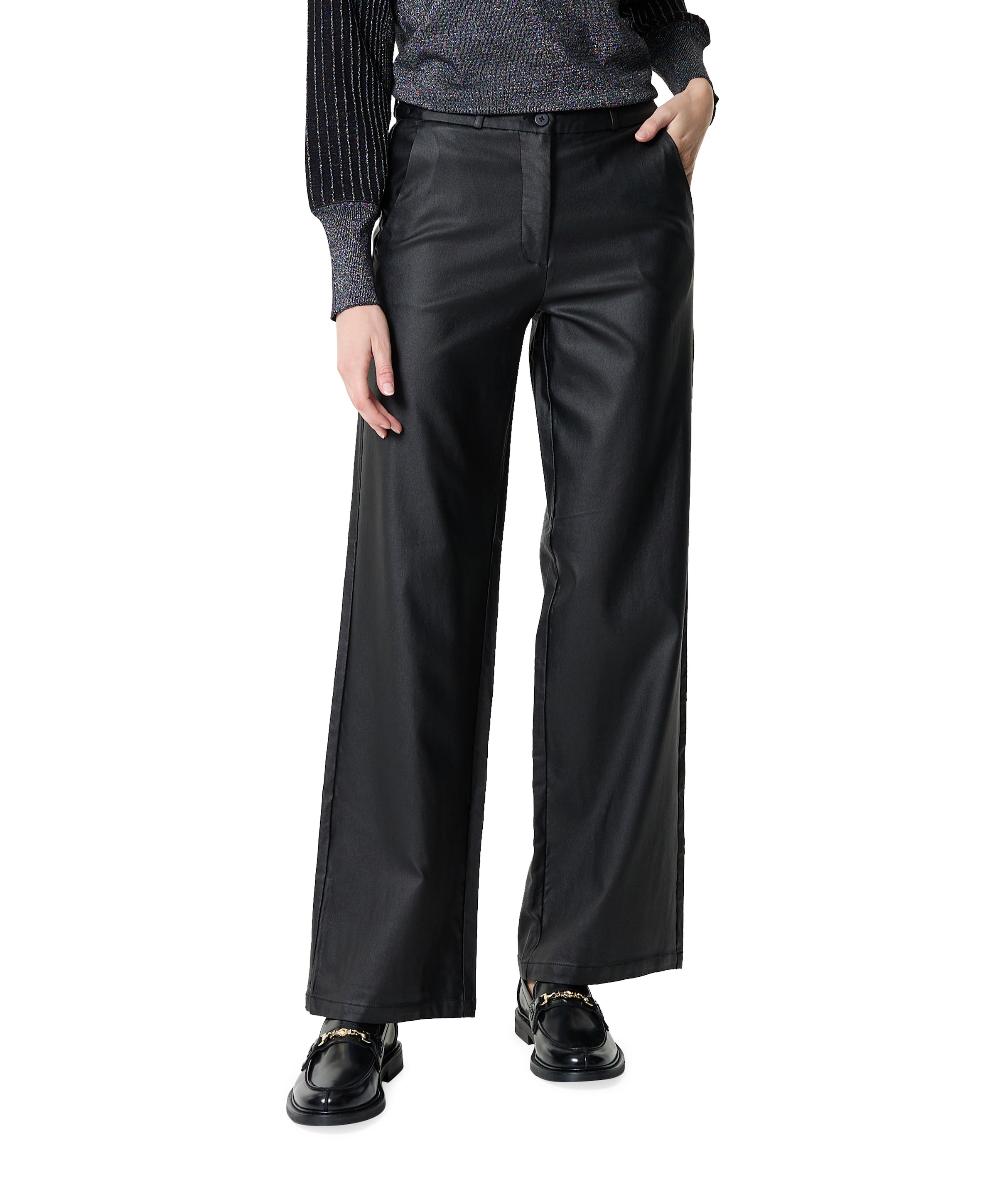 FQSOLVEJ broek zwart