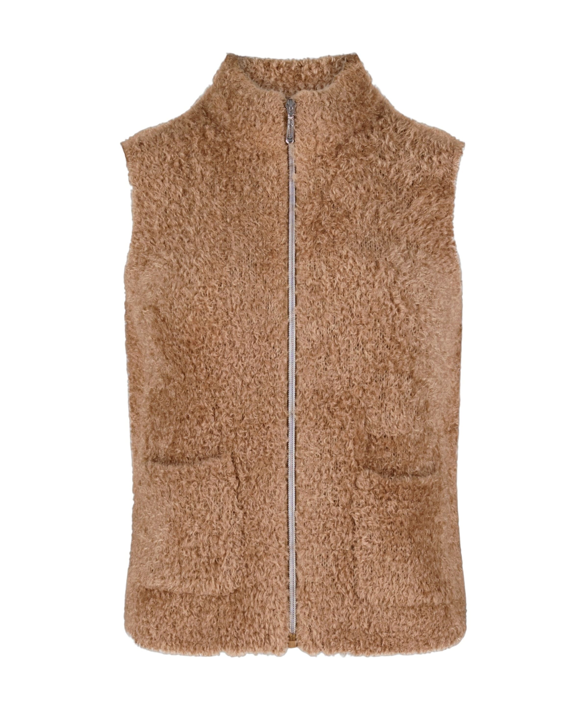 Dames bodywarmer beige
