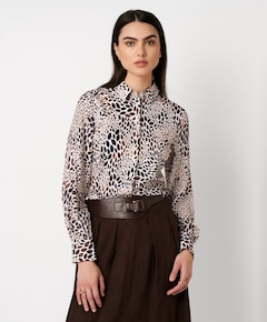Dames blouse beige