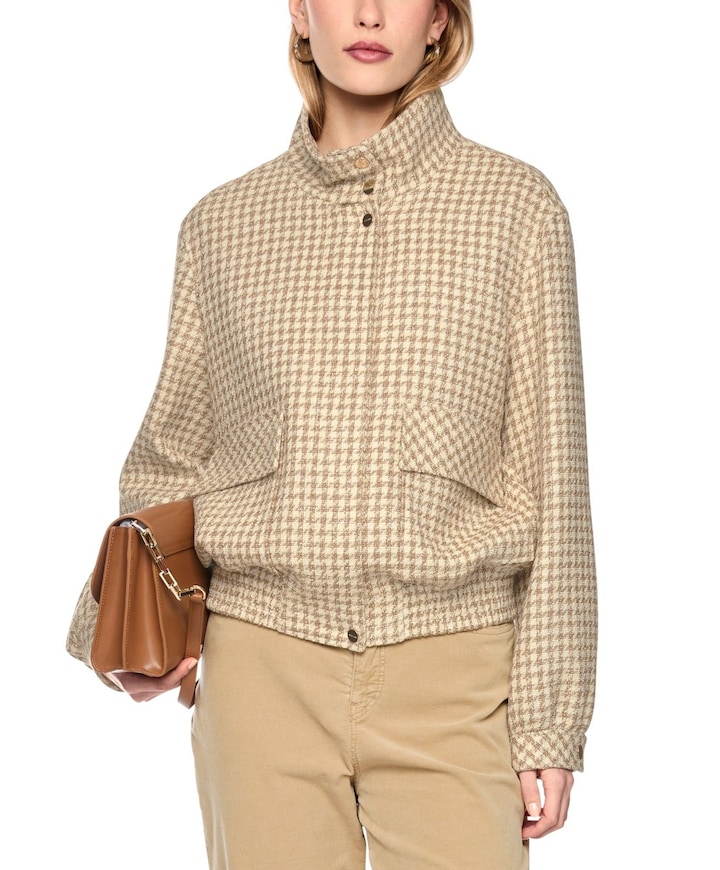 Dames jas beige