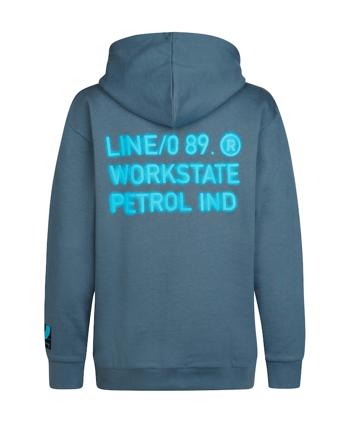 Jongens hoodie blauw