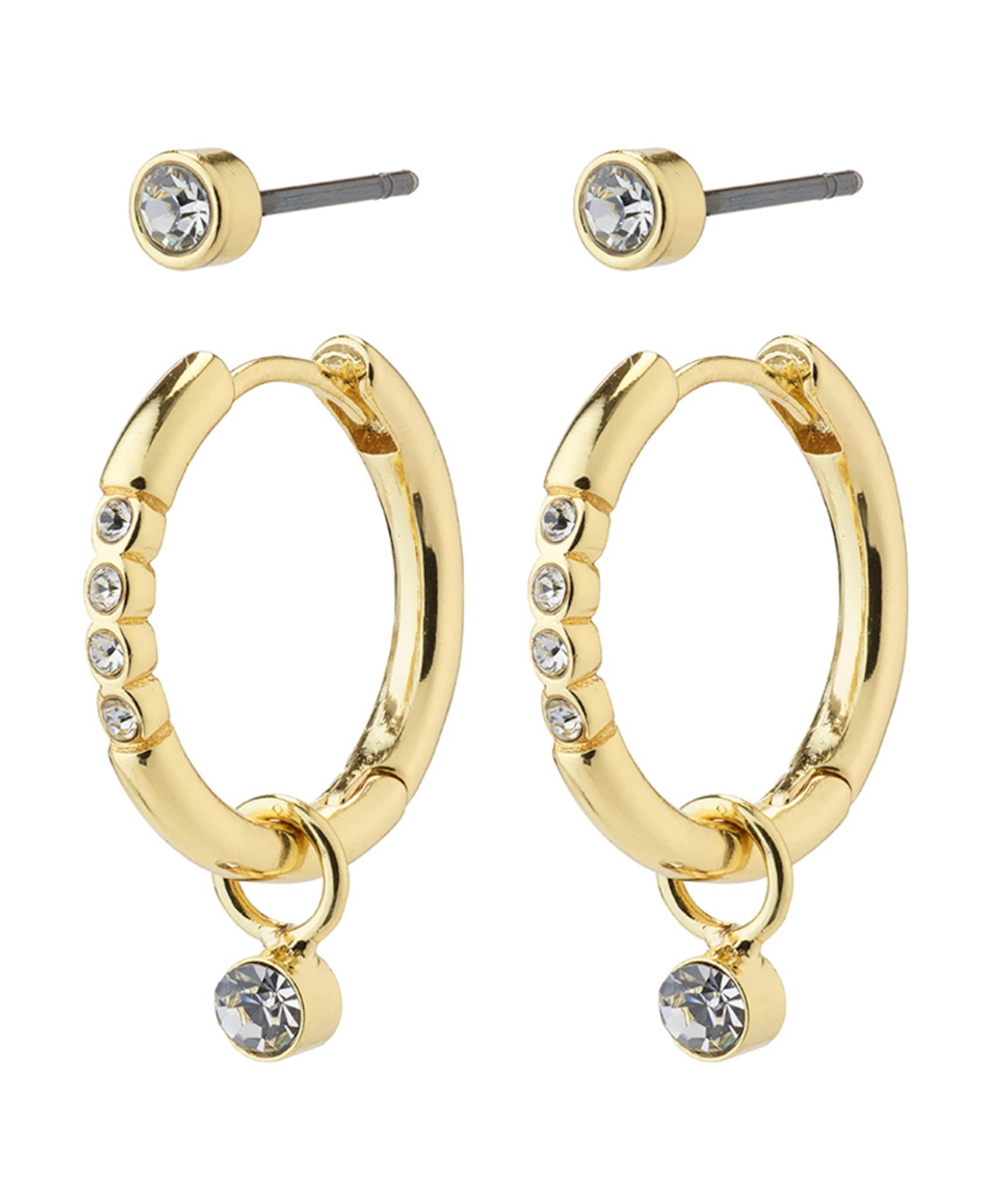 Dames oorbellen goud