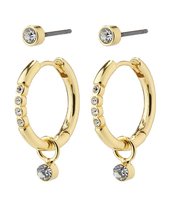 Dames oorbellen goud