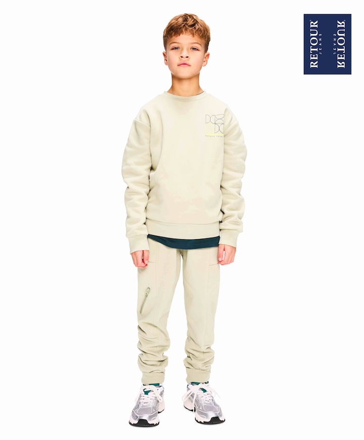 Jongens sweater groen