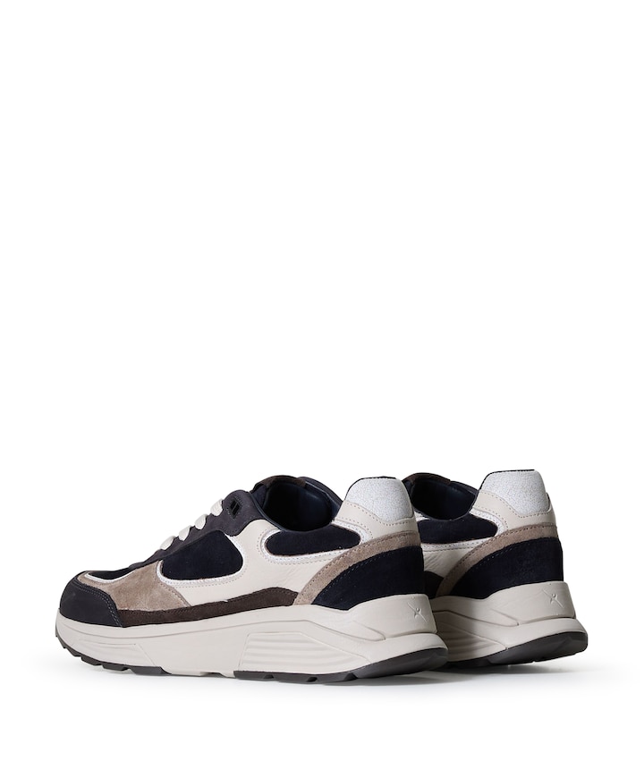 Manhattan heren sneakers blauw