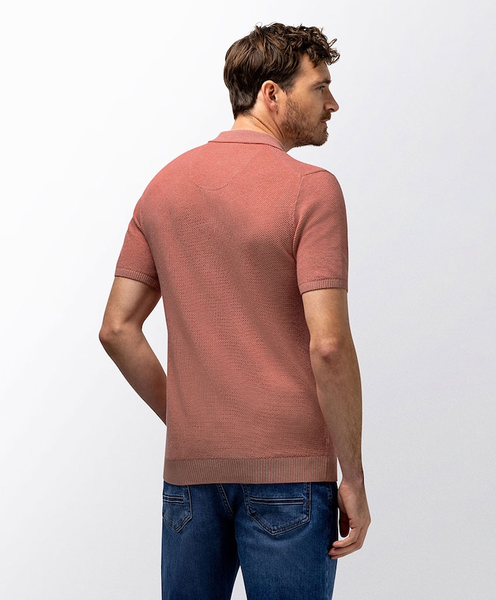 Heren polo roze