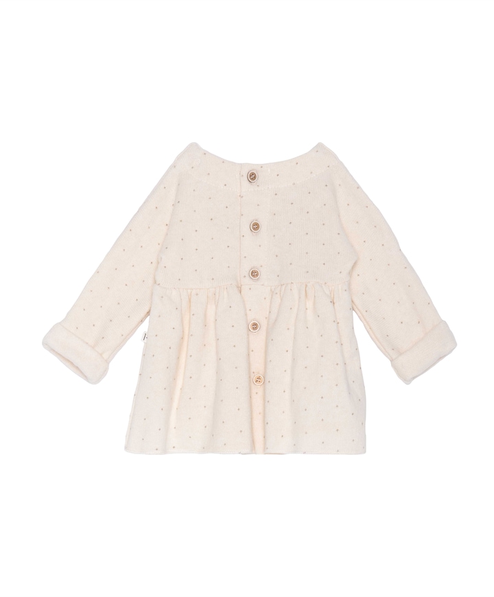 Meisjes jurk ecru