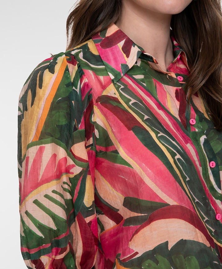 Dames blouse multicolor