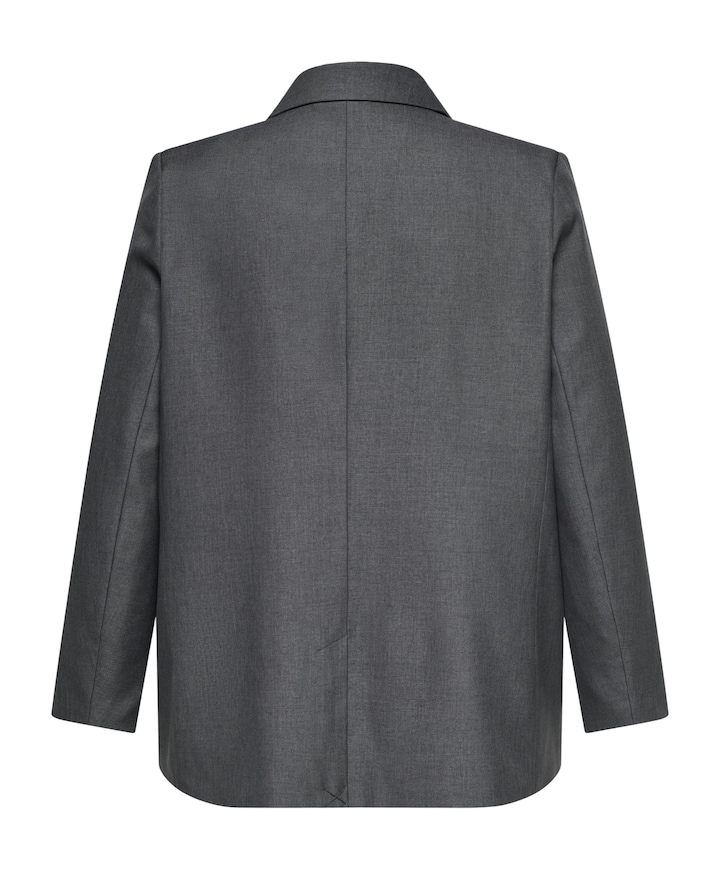Dames blazer grijs