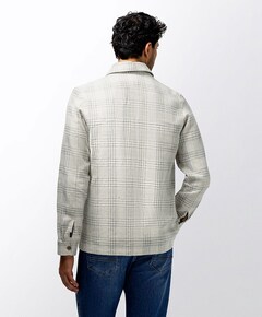 Heren overshirt beige