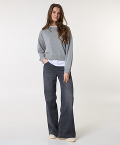 Hw loose wide - L32 broek grijs