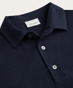 Heren polo blauw